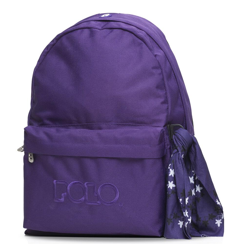 Polo – Original Τσάντα Πλάτης Με Μαντήλι Μωβ 2020 9-01-135-21