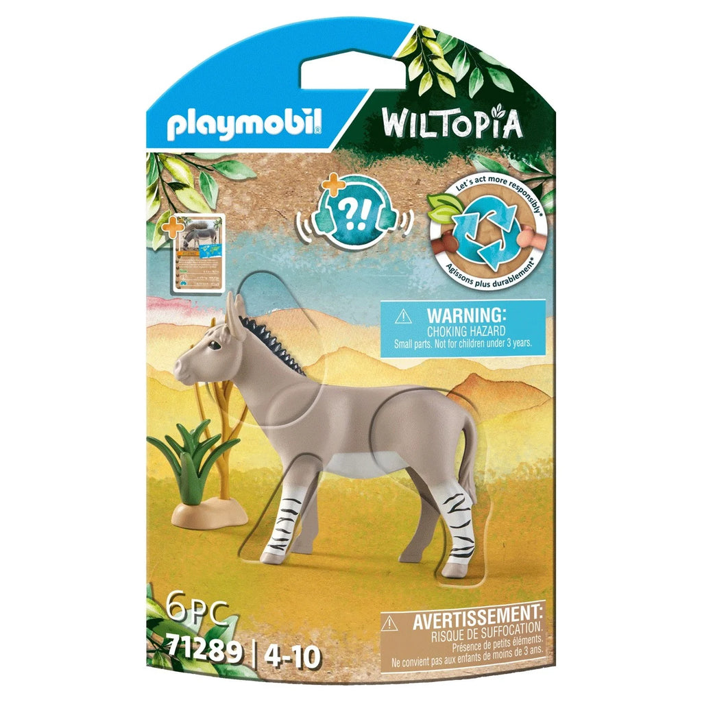Playmobil Wildtopia: Άγριος Αφρικανικός Γάιδαρος (71289)