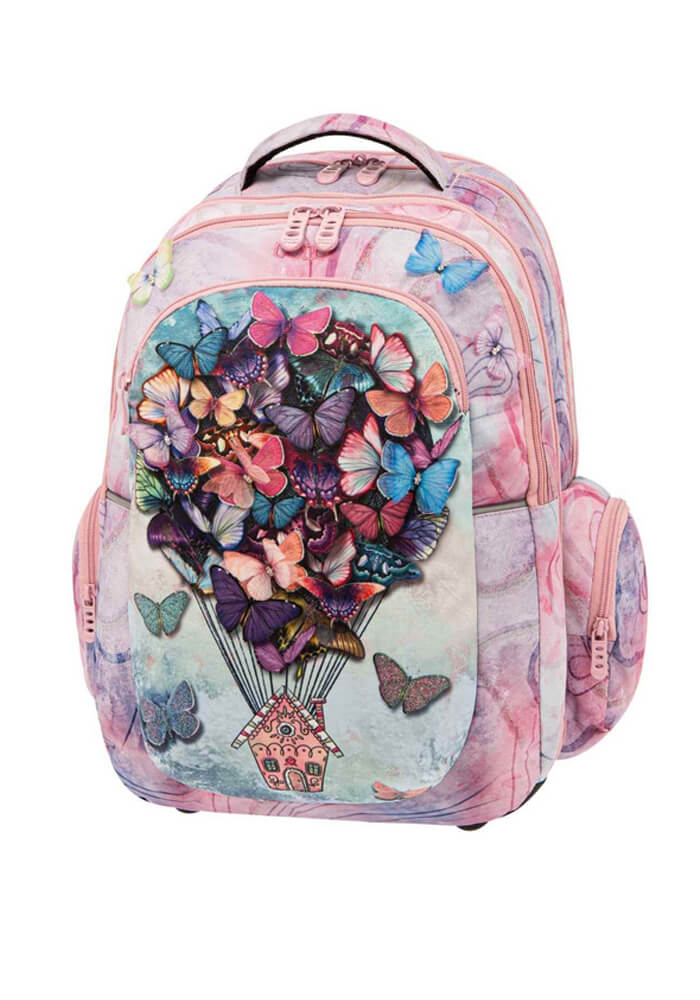 POLO Σακίδιο πολυθεσιακό Polo Extra Butterflies house Balloon 901032-8187
