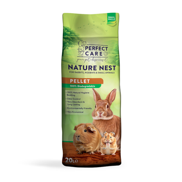 Natur Πεπιεσμένο Ξύλο Πελλετ Υπόστρωμα 11,50Kg 20L