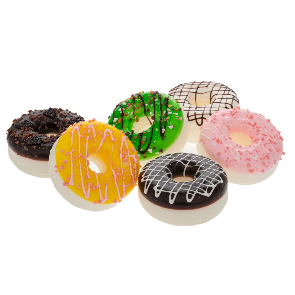 Μαγνητάκι Donut 6 Χρώματα 9εκ.