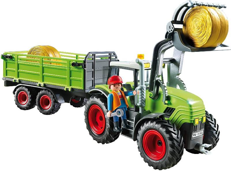 Playmobil Τρακτέρ με ρυμουλκούμενη καρότσα 5121