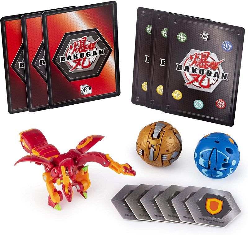 Spin Master Bakugan Battle Planet: Bakugan Starter Pack – Pyrus Nillious (20114997)