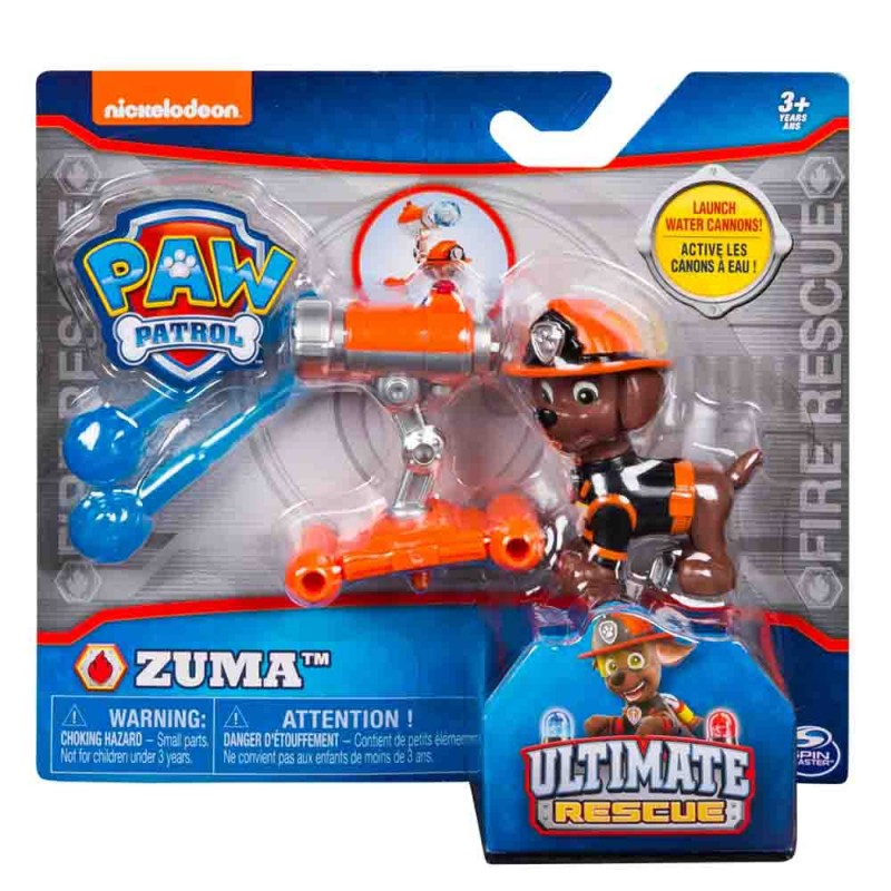 Paw Patrol Απόλυτη Διάσωση Φωτιάς Ο Zuma με Πυραύλους Νερού
