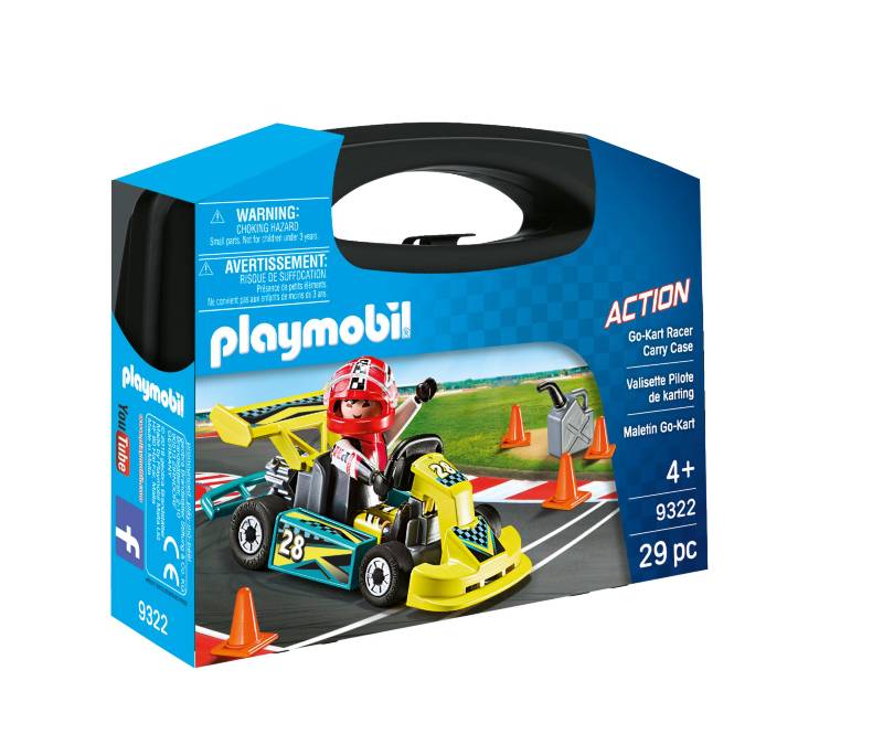 Playmobil Βαλιτσάκι Go-Kart 9322