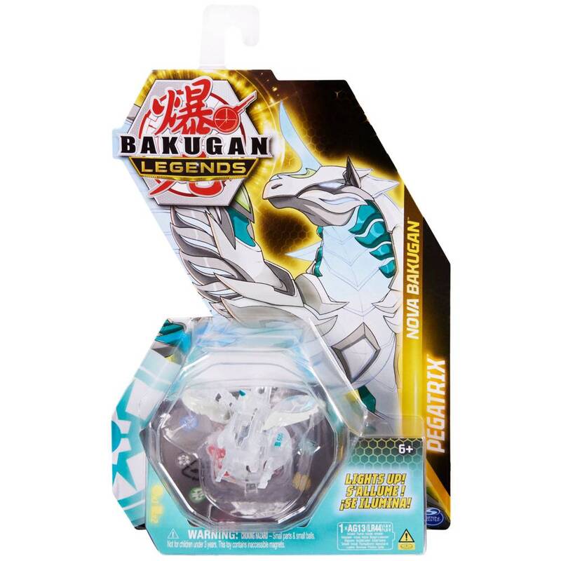 Bakugan Legends: Nova Bakugan Pegatrix (White Transparent) [20139537]