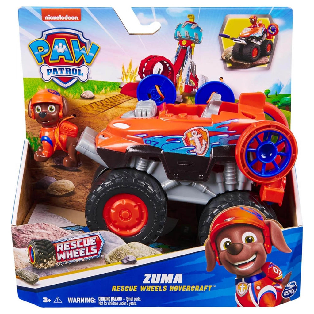 SPIN MASTER PAW PATROL RESCUE WHEELS ZUMA HOVERCRAFT 20145825