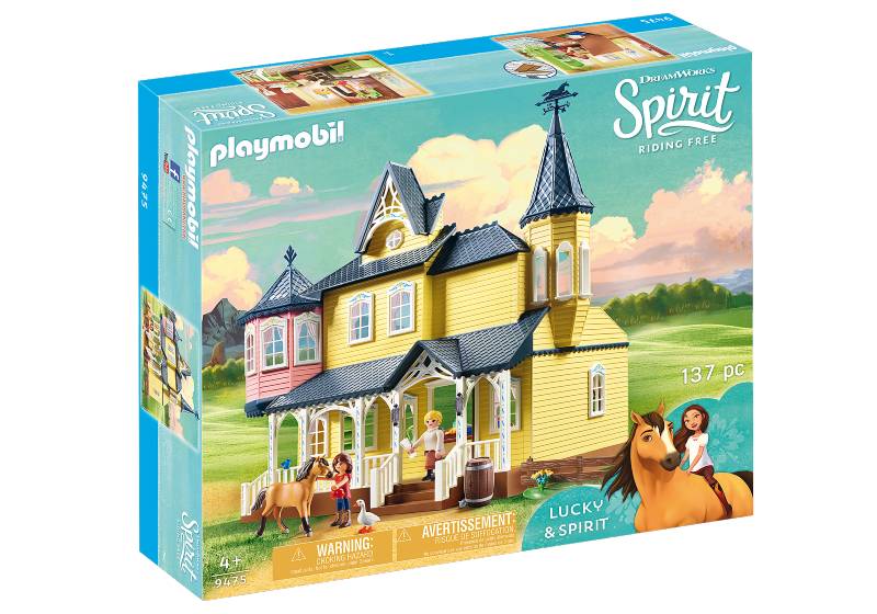 Playmobil Spirit Το Σπίτι Της Lucky 9475