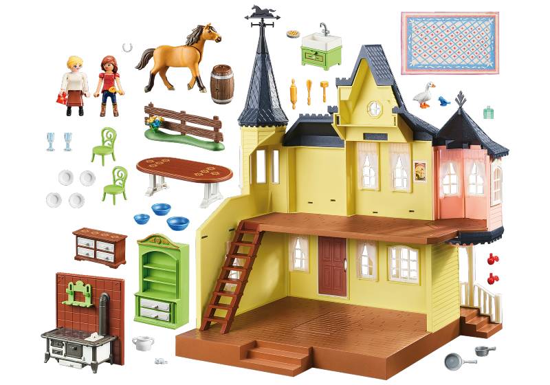 Playmobil Spirit Το Σπίτι Της Lucky 9475