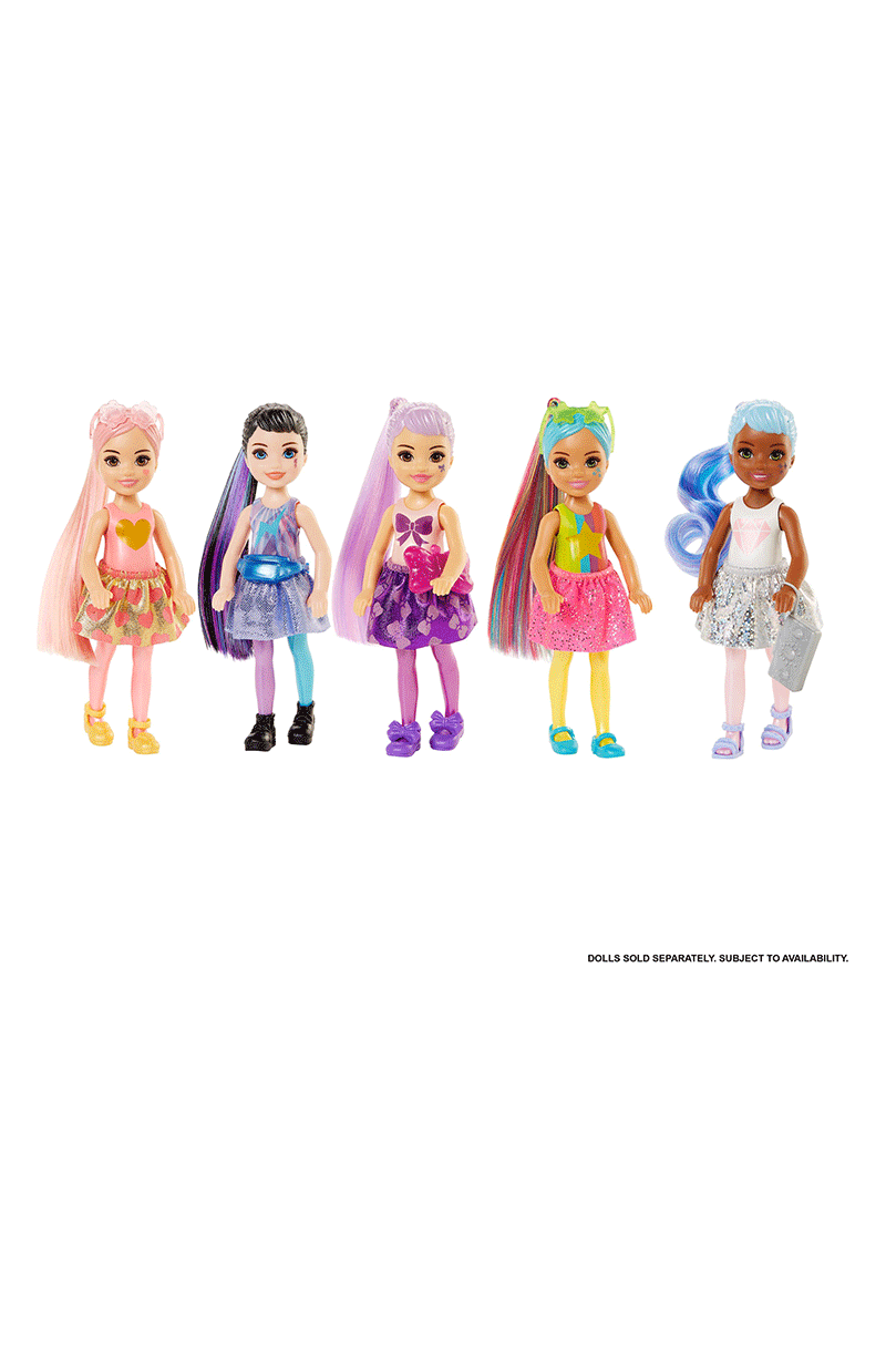 BARBIE – CHELSEA COLOR REVEAL – SHIMMER SERIES (5 ΣΧΕΔΙΑ) GTT23