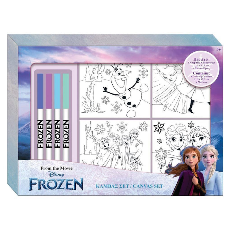 Diakakis Καμβάς Σετ Ζωγραφικής Disney Frozen 2