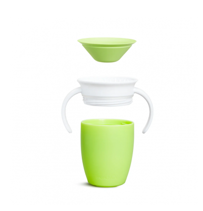 Munchkin Ποτηράκι εκπαιδευτικό Miracle 360˚ Trainer Cup πράσινο 12443