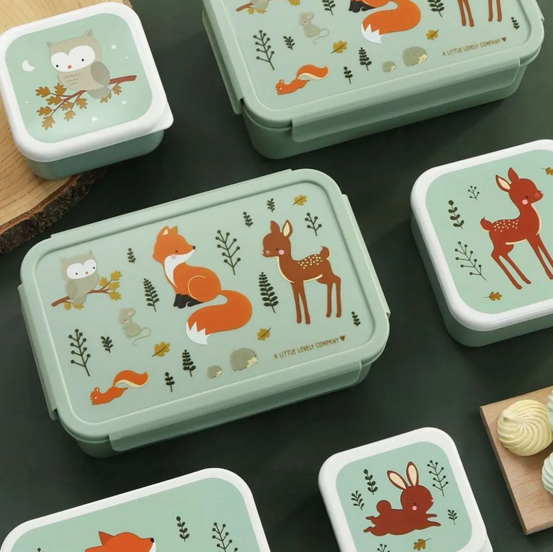A little lovely company Δοχείο φαγητού Bento Lunch box Forest Friends BBFFMI66