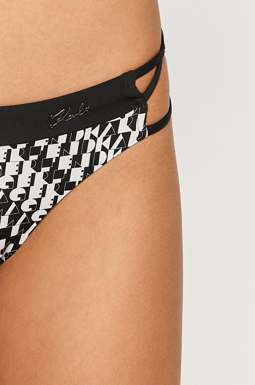 Karl Lagerfeld Bikini Slip Μαύρο