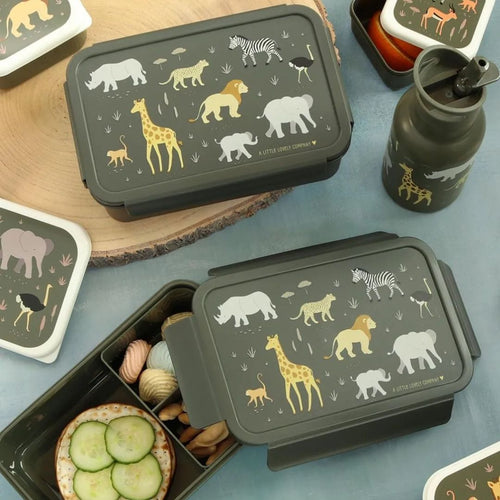A little lovely company Δοχείο φαγητού Bento Lunch box Savanna BBSAGR65