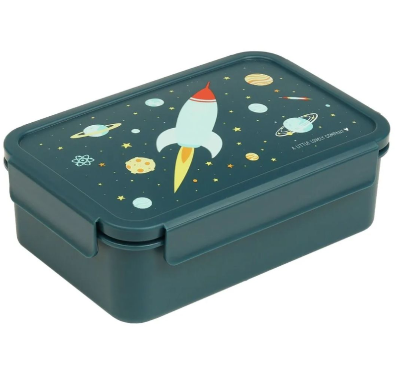 A little lovely company Δοχείο φαγητού Bento Lunch box Space BBSPBU64