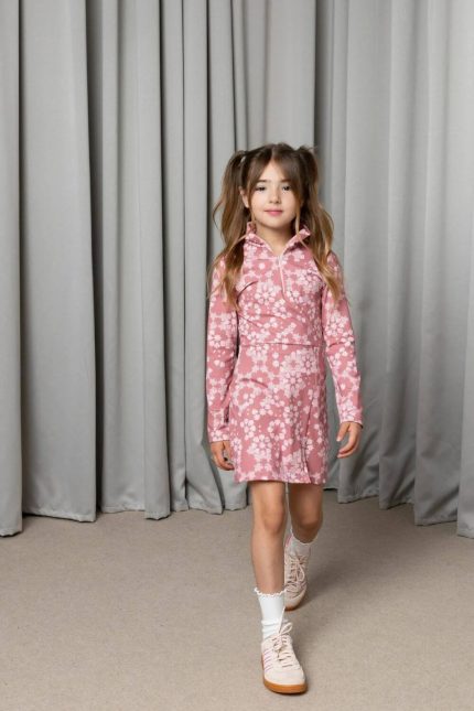 Alice Σετ φόρεμα μίνι με σορτς ροζ