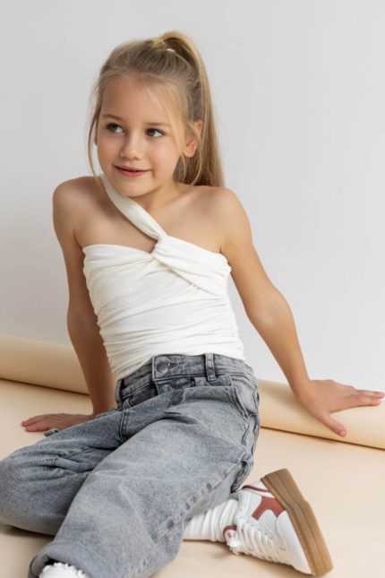 Alice μπλούζα με έναν ώμο