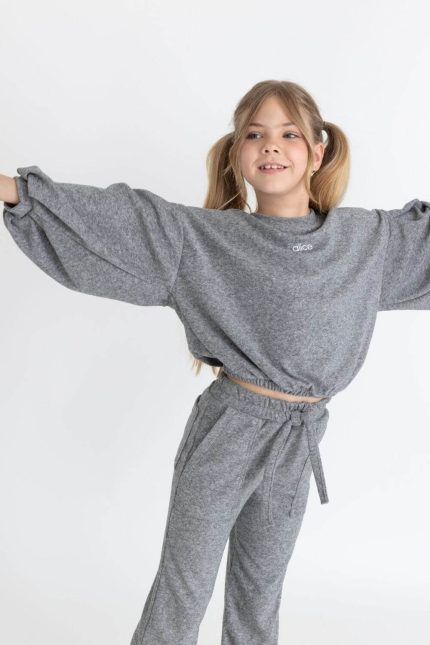 Alice σετ φόρμας πετσετέ γκρι