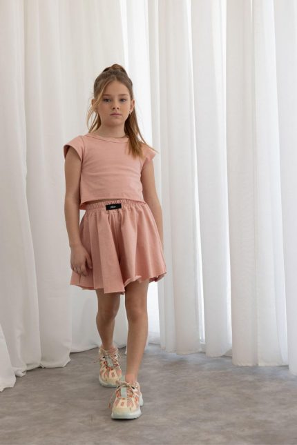 Alice σετ τοπ με σορτσάκι Delave ροζ