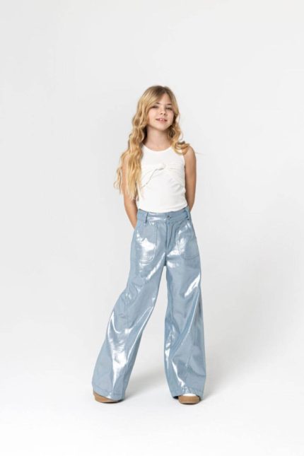 Alice τοπ με φιόγκο λευκό