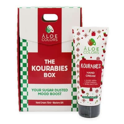 The Kourabies Box - Gift Set Hand Cream + Mystery Gift | Aloe+ Colors
