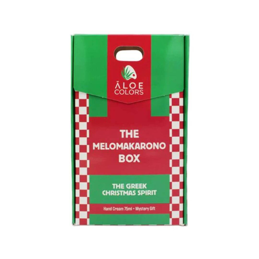The Melomakarono Box - Gift Set Hand Cream + Mystery Gift | Aloe+ Colors