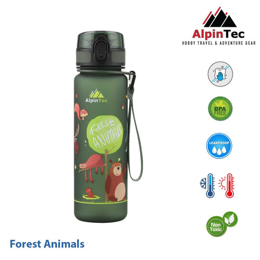 AlpinTec Kids Παγούρι 500Ml Forest Animals C-500DG-FA