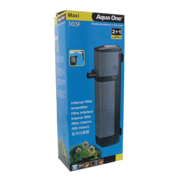 Aqua One Maxi 103F - Εσωτερικό Φίλτρο Ενυδρείου 13,2W 960L/H