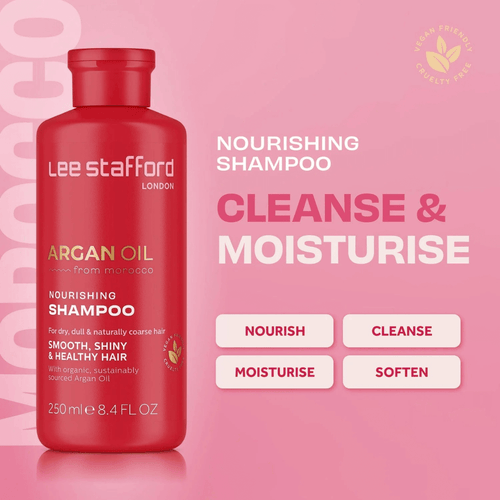 Argan Oil - Nourishing Shampoo 250ml | Lee Stafford