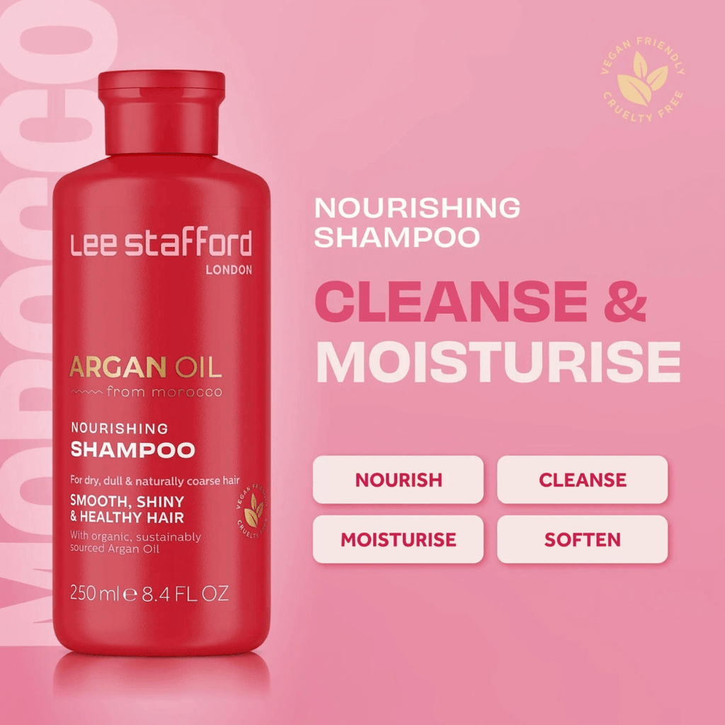 Argan Oil - Nourishing Shampoo 250ml | Lee Stafford