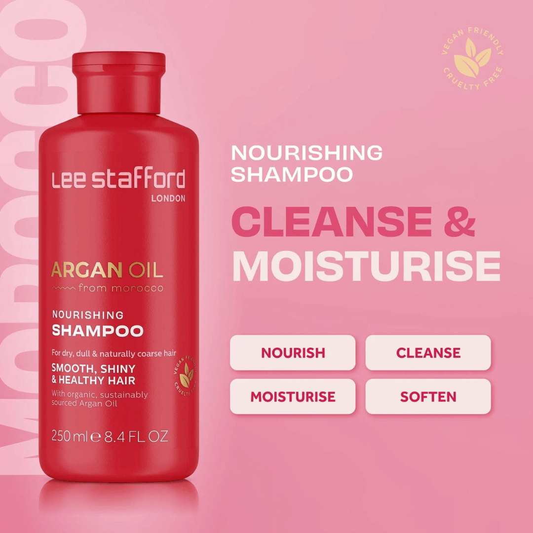 Argan Oil - Nourishing Shampoo 250ml | Lee Stafford