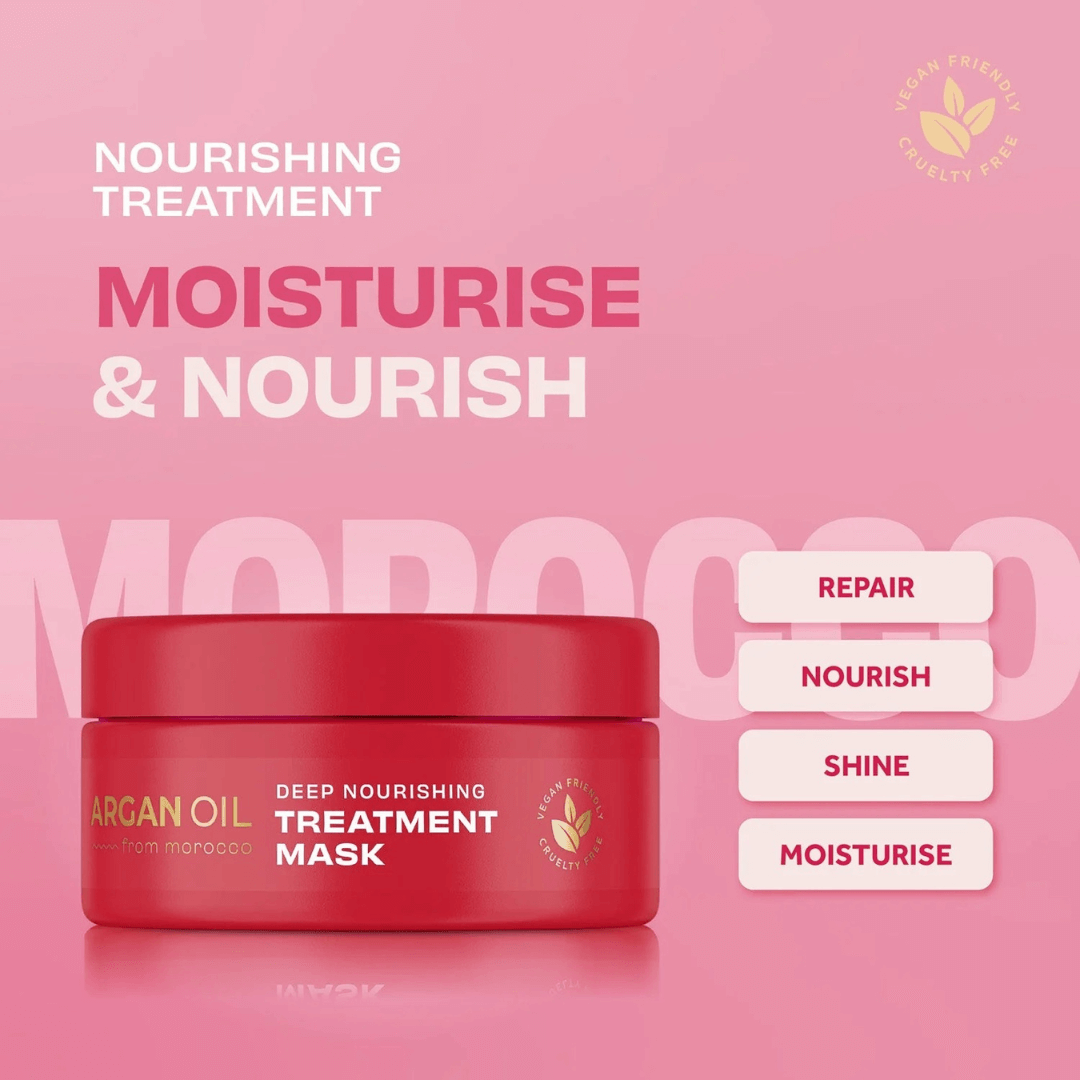 Argan Oil - Μάσκα Μαλλιών Βαθειάς Ενυδάτωσης 200ml  | Lee Stafford