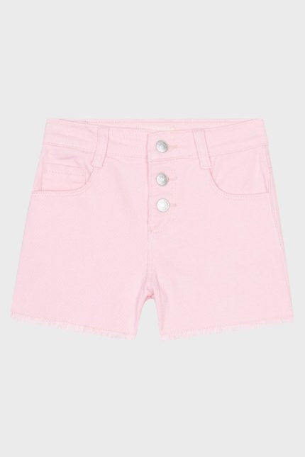 Ativo σορτς Twill baby κορίτσι ροζ