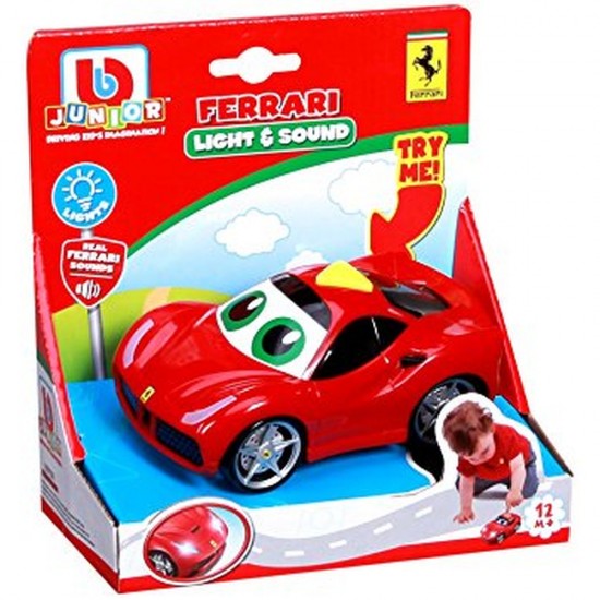 BBURAGO JUNIOR FERRARI LIGHT & SOUND