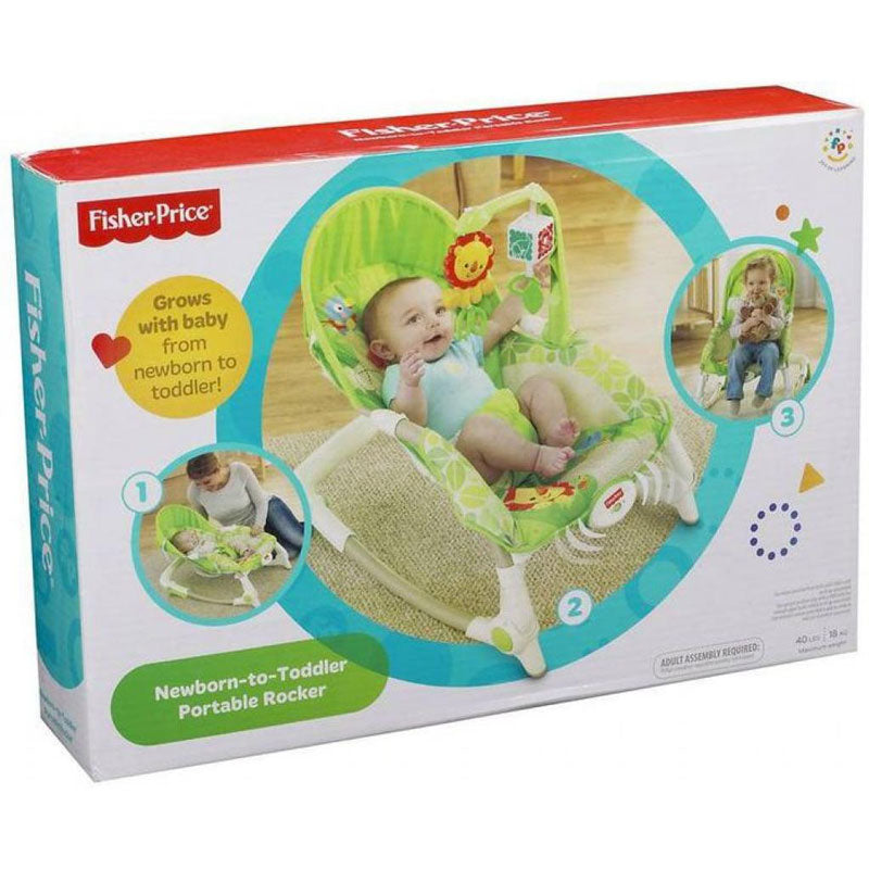 Fisher-Price Newborn To Toddler – Ριλάξ/Κούνια BCD28