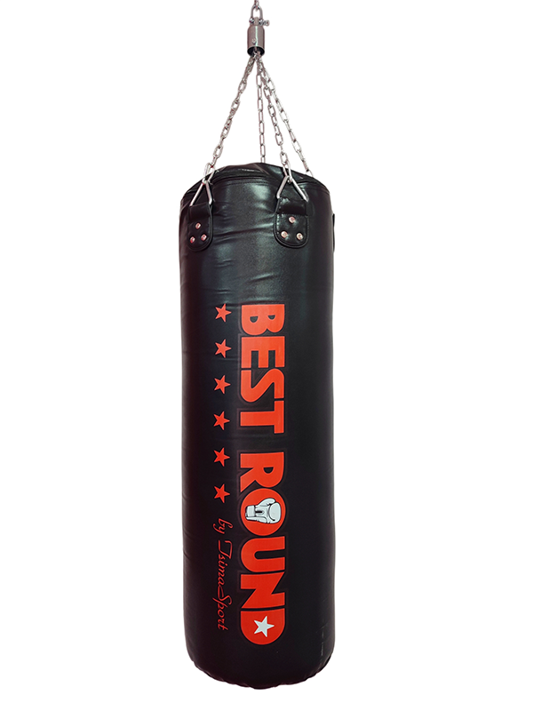BEST ROUND PUNCHING BAG - ΣΑΚΟΣ ΤΟΥ BOX ΓΕΜΑΤΟΣ (BLACK-BLUE-RED)