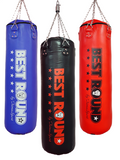 BEST ROUND PUNCHING BAG - ΣΑΚΟΣ ΤΟΥ BOX ΓΕΜΑΤΟΣ (BLACK-BLUE-RED)