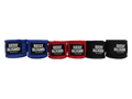 BEST ROUND ELASTIC BANDAGE HAND WRAP - ΕΛΑΣΤΙΚΗ ΓΑΖΑ (RED-BLUE-BLACK)