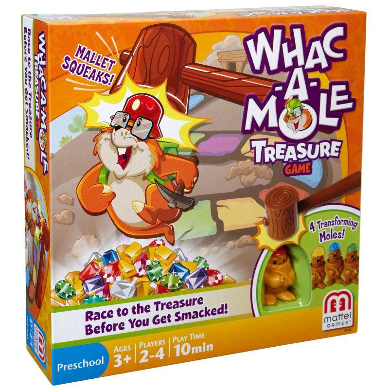 Mattel Επιτραπέζιο Παιδικό Whac A Mole – Ο Καστοράκος BFV26