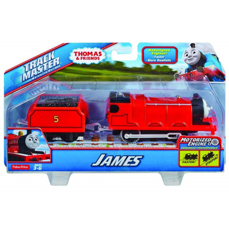 Fisher-Price Τόμας Μηχανοκίνητα Τρένα Με Βαγόνι, James BML08