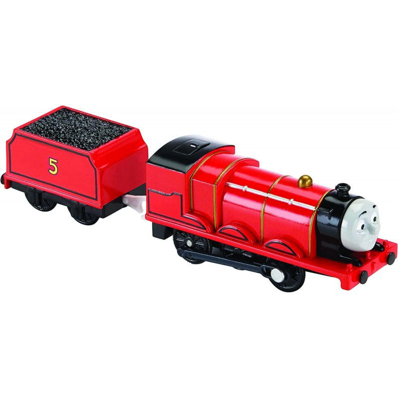 Fisher-Price Τόμας Μηχανοκίνητα Τρένα Με Βαγόνι, James BML08