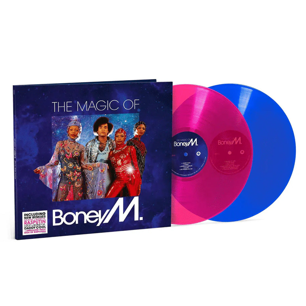 The Magic Of Boney M. (Magenta & Blue Transparent Vinyl)