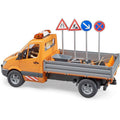 bruder Mercedes Benz Sprinter Φορτηγάκι Δημοτικών Εργασιών Με Εργάτη BR002537