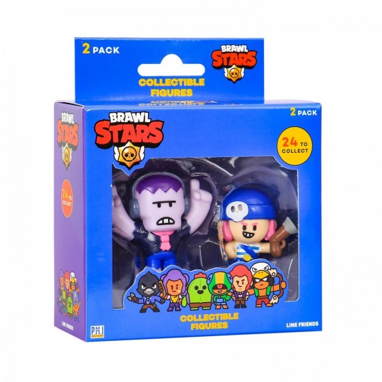 P.M.I. Brawl Stars Collectible Figures – 2 Pack (S1) (Random) (BRW2015)