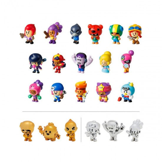 P.M.I. Brawl Stars Collectible Figures – 2 Pack (S1) (Random) (BRW2015)