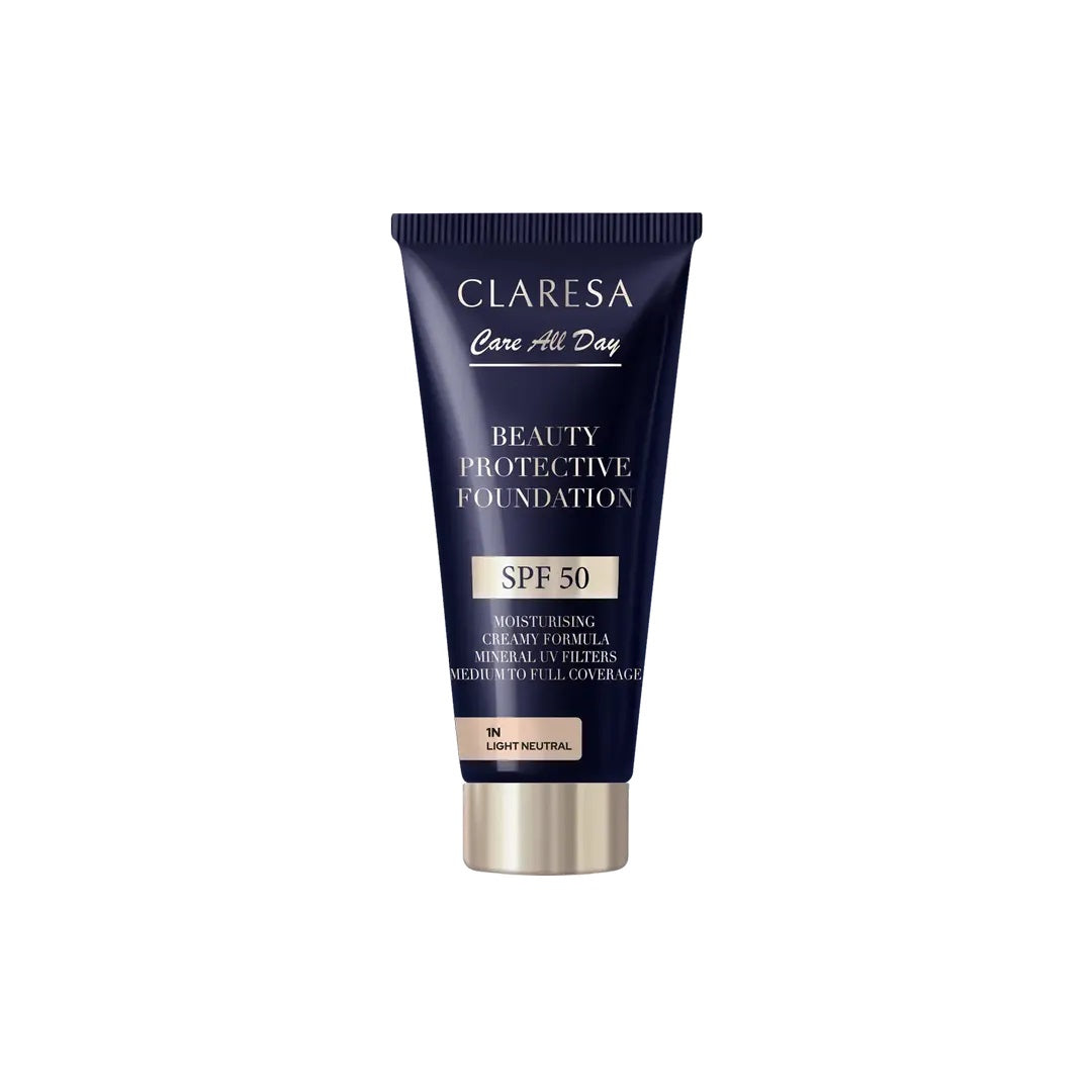 Claresa | “Beauty Protective Foundation" SPF50 – Light Neutral 1N (30ml) | CL-BPF-1N