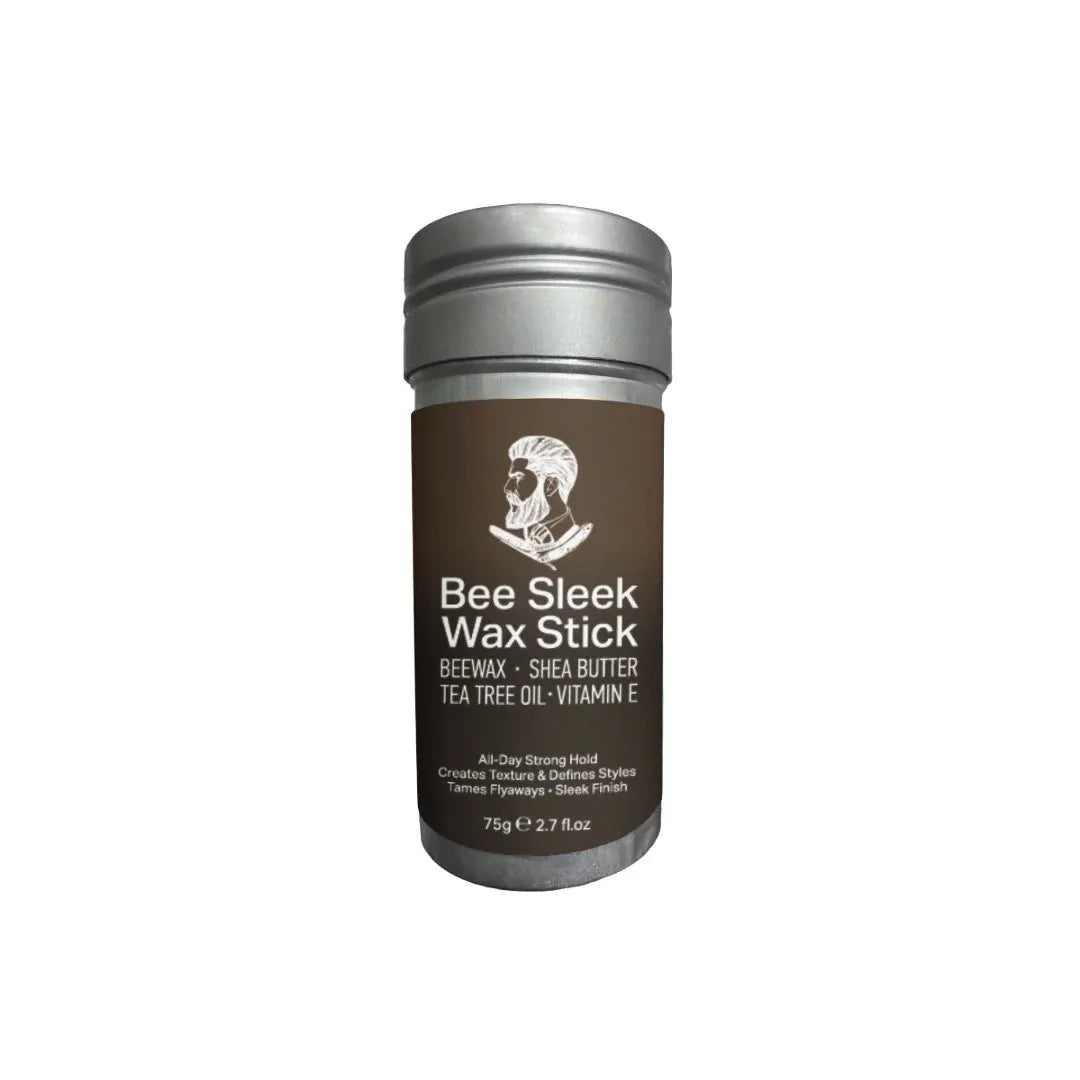 QURE | MrQ Bee Sleek Hair Wax Stick 75g | Flyaway Tamer & Slick Styling | QBSWS
