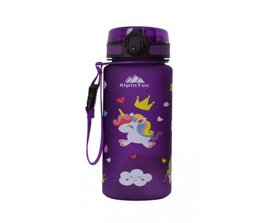 AlpinTec Παγούρι 350 ml Μονόκερoς Μώβ C-350PE-UN