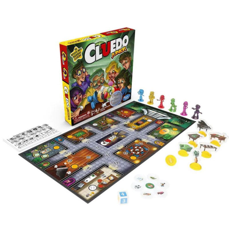 Hasbro Cluedo Junior Η Υπόθεση Του Σπασμένου Παιχνιδιού C1293